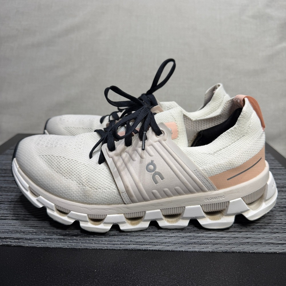 On Cloudswift 3 Running Shoes - Women Size 8 - White Rose 3WD10451219